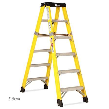 Bauer Ladder 10 ft Fiberglass Stepladder 36710